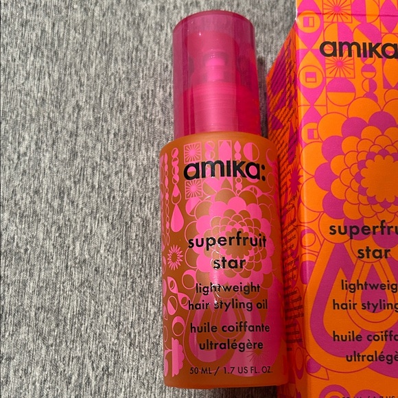 Amika Superfruit Star Hair Oil in Pink and Orange - Picture 4 of 4